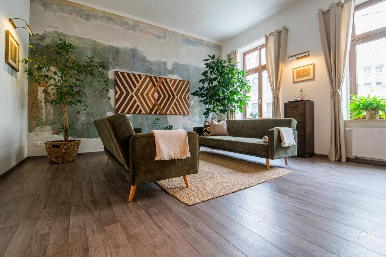 Theleaf - Design Apartment & Cafe Leipzig Luaran gambar